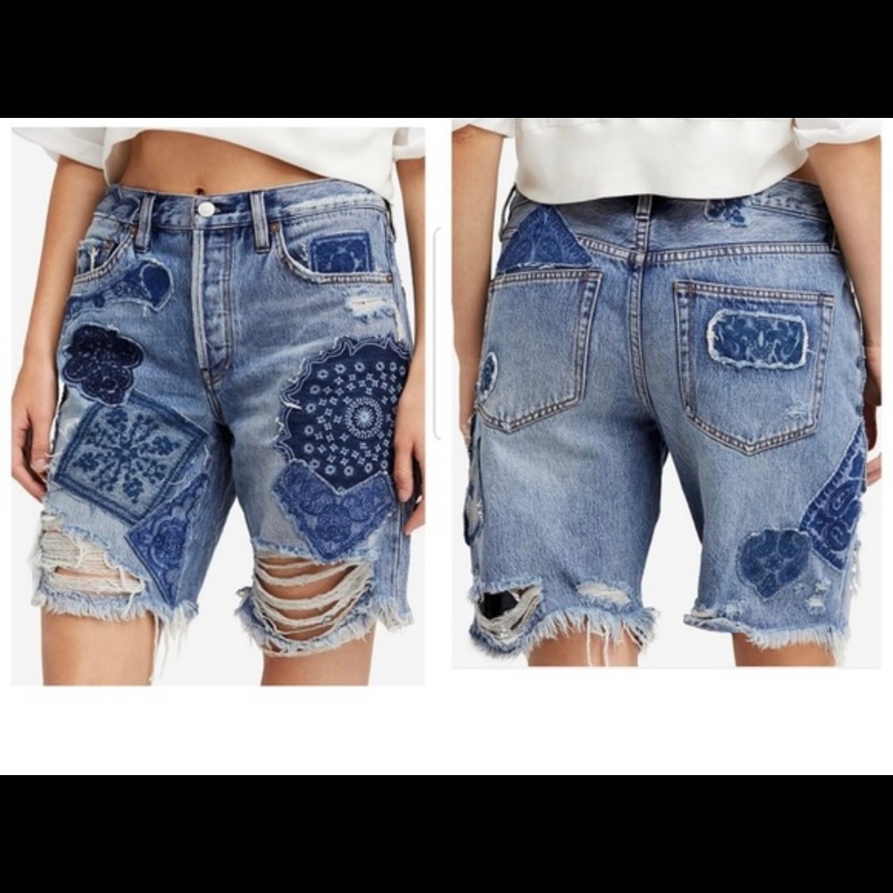 We the free free people Jean shorts